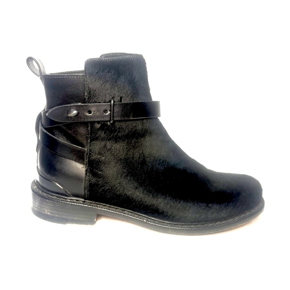 Rag & Bone Black Pony Hair Chelsea Boots | 37 - Picture 2 of 10